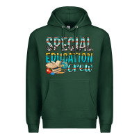 Sports Green special education crew Premium Hoodie - texasbilliewilder