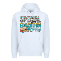 White special education crew Premium Hoodie - texasbilliewilder
