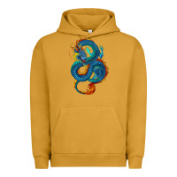 Pigment Peanut Butter Blue dragon Urban Hoodie - RanaPortraitStore