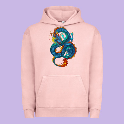 Urban Hoodie Blue dragon