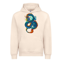 Sandshell Blue dragon Urban Hoodie - RanaPortraitStore