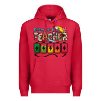 Cardinal battery life of a teacher Premium Hoodie - Zillion Design Studio
