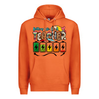 Carrot battery life of a teacher Premium Hoodie - Zillion Design Studio