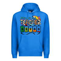 True Royal battery life of a teacher Premium Hoodie - Zillion Design Studio