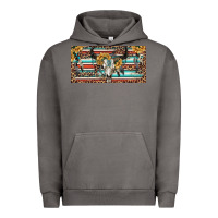Pigment Tornado Boho bull skull and serape Urban Hoodie - RanaPortraitStore