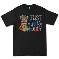Black just a latte moody Premium Tee - CowhideDigitalArt