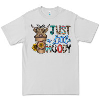Dove Grey just a latte moody Premium Tee - CowhideDigitalArt