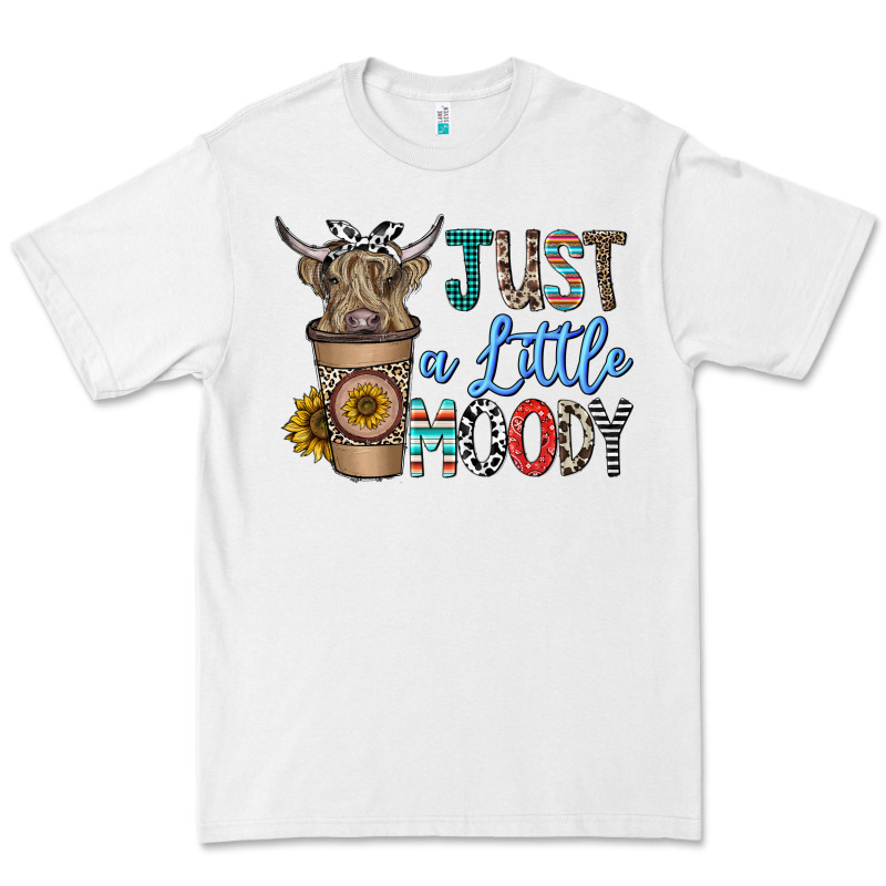 Just A Latte Moody Premium Tee by CowhideDigitalArt | Teevron