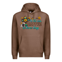 Chestnut a lot can happen in three days Premium Hoodie - Zillion Design Studio