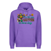 Purple a lot can happen in three days Premium Hoodie - Zillion Design Studio