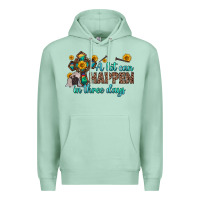 Seafoam a lot can happen in three days Premium Hoodie - Zillion Design Studio
