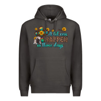 Smoke a lot can happen in three days Premium Hoodie - Zillion Design Studio
