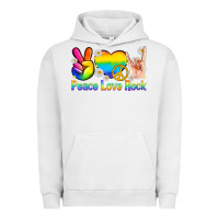 Pigment Lunar Rock peace love rock pride Urban Hoodie - texasbilliewilder