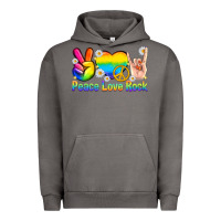 Pigment Tornado peace love rock pride Urban Hoodie - texasbilliewilder
