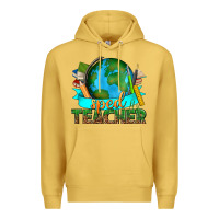 Sped Teacher With Earth Globe Premium Hoodie | Teevron