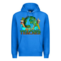True Royal sped teacher with earth globe Premium Hoodie - texasbilliewilder