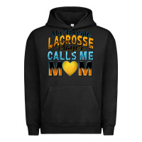 Pigment Black my favorite lacrosse player calls me mom Urban Hoodie - Zillion Design Studio