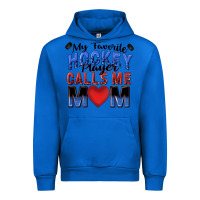 Cobalt my favorite hockey player calls me mom Urban Hoodie - Zillion Design Studio