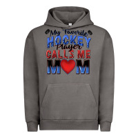 Pigment Tornado my favorite hockey player calls me mom Urban Hoodie - Zillion Design Studio