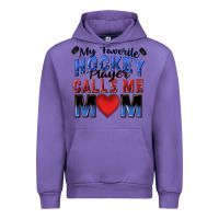 Tulip my favorite hockey player calls me mom Urban Hoodie - Zillion Design Studio