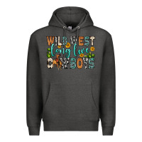 Charcoal Heather wild west long live cowboys Premium Hoodie - Zillion Design Studio