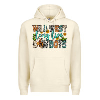 Sandshell wild west long live cowboys Premium Hoodie - Zillion Design Studio