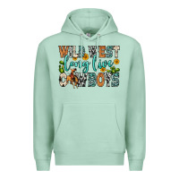 Seafoam wild west long live cowboys Premium Hoodie - Zillion Design Studio