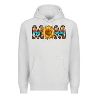Dove Grey mom sunflower Premium Hoodie - Zillion Design Studio