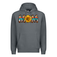 Rock mom sunflower Premium Hoodie - Zillion Design Studio