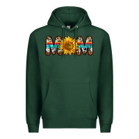 Sports Green mom sunflower Premium Hoodie - Zillion Design Studio