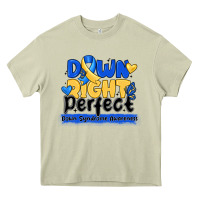 Mossy down right perfect down syndrome awareness Heavy Core Tee - CowhideDigitalArt