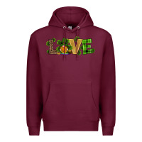 Burgundy st patricks day gnomes shamrock horseshoes love Premium Hoodie - RanaPortraitStore