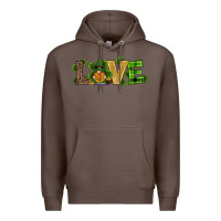 Coffee st patricks day gnomes shamrock horseshoes love Premium Hoodie - RanaPortraitStore