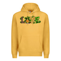 Mustard st patricks day gnomes shamrock horseshoes love Premium Hoodie - RanaPortraitStore