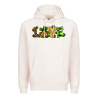 Pale Pink st patricks day gnomes shamrock horseshoes love Premium Hoodie - RanaPortraitStore