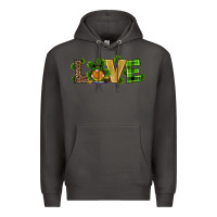 Smoke st patricks day gnomes shamrock horseshoes love Premium Hoodie - RanaPortraitStore
