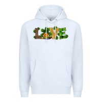 White st patricks day gnomes shamrock horseshoes love Premium Hoodie - RanaPortraitStore