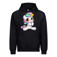 Black pride cute unicorn Urban Hoodie - texasbilliewilder