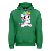 Emerald pride cute unicorn Urban Hoodie - texasbilliewilder