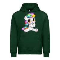 Foreset Green pride cute unicorn Urban Hoodie - texasbilliewilder