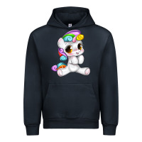 Navy pride cute unicorn Urban Hoodie - texasbilliewilder