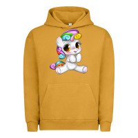 Pigment Peanut Butter pride cute unicorn Urban Hoodie - texasbilliewilder