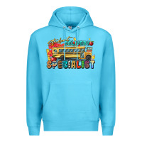 Ocean Blue student delivery specialist Premium Hoodie - texasbilliewilder