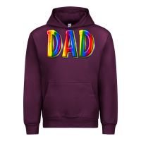 Mauve Wine pride dad Urban Hoodie - texasbilliewilder