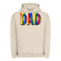 Pigment French Oak pride dad Urban Hoodie - texasbilliewilder