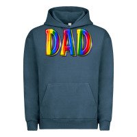 Pigment Midnight Navy pride dad Urban Hoodie - texasbilliewilder
