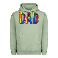 Pigment Oil Green pride dad Urban Hoodie - texasbilliewilder