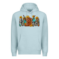 Blue Mist mom cow Premium Hoodie - Zillion Design Studio