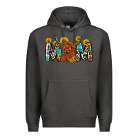 Charcoal Heather mom cow Premium Hoodie - Zillion Design Studio