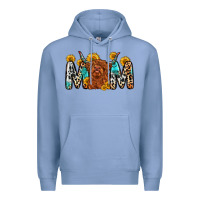 Colony Blue mom cow Premium Hoodie - Zillion Design Studio